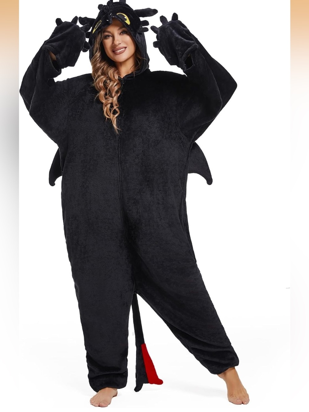 Unisex Animal Onesie Pajamas Adult Cosplay Dragon Sleepwear Halloween Par